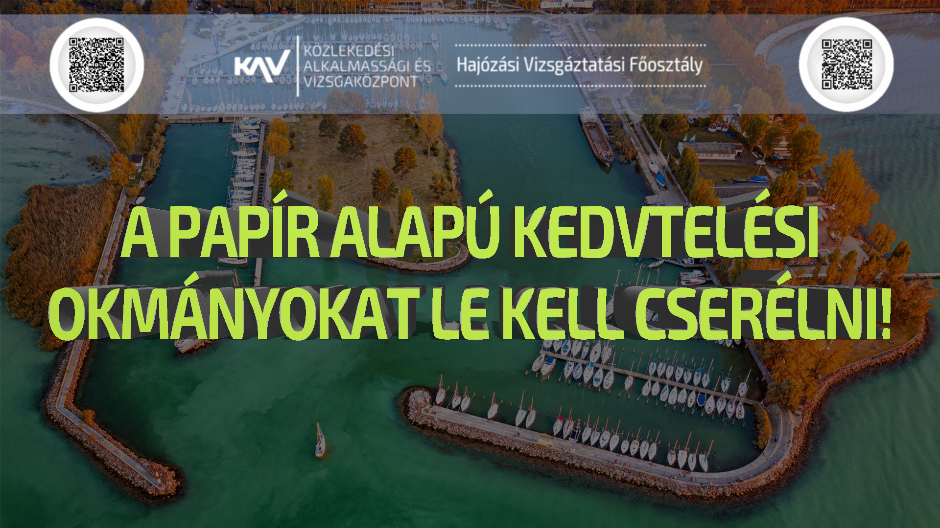 A papír alapú kedvtelési okmányokat le kell cserélni indexkép